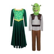 <[CDATA[Halloween Cosplay Costume Set - Shrek & Princess Fiona]]>