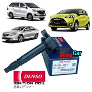 คอยล์จุดระเบิด TOYOTA VIOS YARIS G3 1-3 NR CAMRY ACV50/51 เบนซิน/Hybird LEXUS GS450 DENSO 099700-335