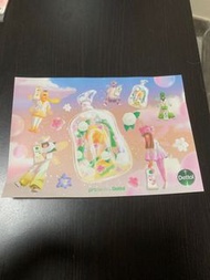 滴露 夢幻精靈系 Proskin滋潤親膚沐浴乳霜系列 Dettol sticker 貼紙