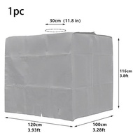 IBC Tote Cover 275 Gallon Protector for Cutouts in 1000 Liter Garden Tank Durable Polyester Sunshade