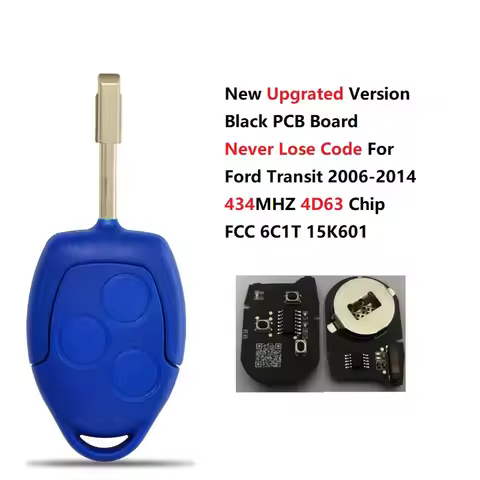 CN018038-FB New Upgrated Version Black Board Never Lose Code For Ford Transit 2006-2014 Remote Key 4