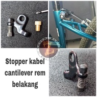 Rear brake cantilever cable Stopper, old-school hanger Stopper bicycle brake set