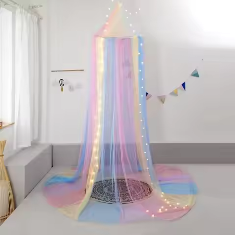 G2AE Stylish Pratical Children Bed Net No Installation Required Large Bed Net Gift