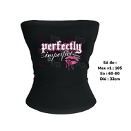 Y2K LONG TUBE SHIRT / ACUBI Y2K STYLE TUBE SHIRT