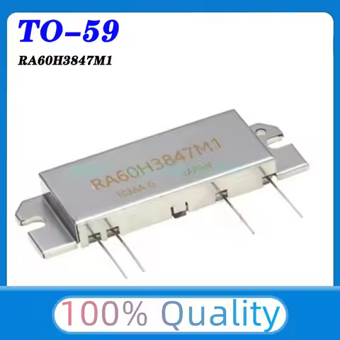 1pcs/lot RA60H3847M1 RA60H3847M1-G501 RA60H3847M 60 Watt 380-470 Mhz Rf Mosfet Versterker Module New