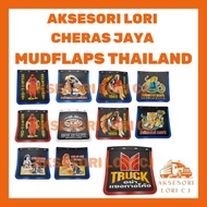 AKSESORI LORI CHERAS JAYA LORI MUFLATE MUFLAD THAILAND GETAH RUBBER MUDGUARD  MUD FLAPS 1TON 3TON TR