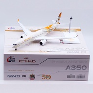 Air Plane Jcwing1/200 Airplane Model Attia A350-1000 A6-XWB 50th Anniversary Wing