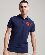 Superdry Superstate Polo Shirt - Rich Navy