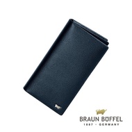 [BRAUN BUFFEL] German Taurus HOMME-B Series 17 Card Long Wallet Wallet-Blue Cowhide/Coin Bag BF192-B