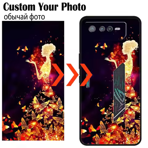 Customized Photo Silicone Case For Asus Rog Phone 6 Pro 5 Cases DIY Picture Design Cover For ASUS RO
