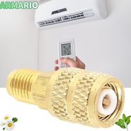 IARMARIOQR Mini Split Air Conditioner Accessory Refrigeration Replacement Parts, SAE Coupler for 1/4