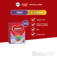 [Bundle of 12] Dumex Dugro Stage 4 Growing Up Children Milk Powder Formula 700g (3-6 years)