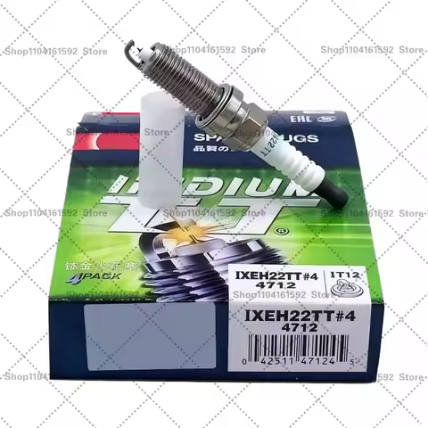 4/6PCS IXEH22TT-4712 Dual Iridium Spark Plug For Nissan 350Z Z33 Stagea M35 Murano Z51 IXEH22TT 4712