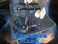 LARGE KALAN USED OIL STOVE KALAN DE LANGIS SUPER BLUE LASER FLAME WITH 1 BURNER DETACHABLE BURNER CO