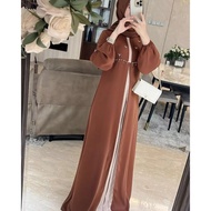 Abaya Gamis Abaya Hitam Aurel Dress Gamis Payet Mewah Kondangan Gamis