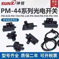God Vision PM-K44/R44/L44/Y44/F44/PM-T44U Slot Type Photoelectric Switch with Cable Sensor