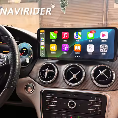 12.8 Inch Multimedia Player Stereo GPS CarPlay for Benz A-Class GLA CLA A200 A220 A250 A45 W176 2017