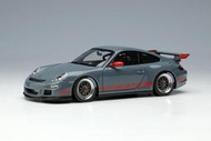 MakeUp EM711E 1/43  Porsche 911(997) GT3 RS  Slate Gray / Re
