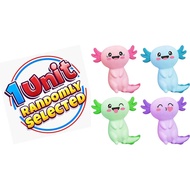 JA-RU Mainan Squishy Axolotl yang Comel dan Kurang Menarik (1 Pek) – Mainan Squishy Axolotl untuk Ka