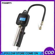 Digital Tire Pressure Gauge Leaks Protection High Accuracy Tire Pressure Gauge With Flexible Hose Er