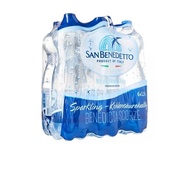San Benedetto Sparkling Mineral Water, 6 x 1.5L - Dawood [Italy]