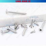 [10 Pieces]- Sharp Screw KA M4 X 35mm 304 Linhkien IC
