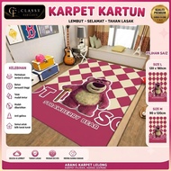 CLASSY Karpet Kartun Premium Velvet Printed | Full Dot Backing| Bilik Kanak-Kanak | Ruang Tamu | 90x