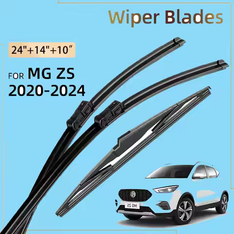 3x Front Rear Wiper Blade For MG ZS Accessories 2017 - 2024 2023 2022 MGZS Luxury 2021 EV 2020 ZX ZS