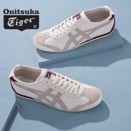 Spot Onitsuka Shoes Classic Retro Sports Shoes for Men and Women MEXICO 66 Unisex Casual Shoes Fashion and Comfortable Tiger Shoes Running Shoes Off White