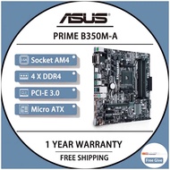 PRIME B350M-A Motherboard AMD Ryzen Athlon DDR4 PCI-E 3.0 M.2 SSD VGA DVI AMD B350 Placa-mãe Used