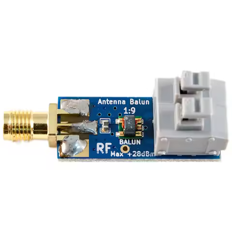 1:9 HF Antenna Balun One Nine: Tiny Low-Cost 1:9 Balun Frequency Band, Long Wire HF Antenna RTL-SDR