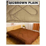 QUEEN SIZE/DUVET FILLER) Thick Comforter with Bag DIRECT FROM FACTORY