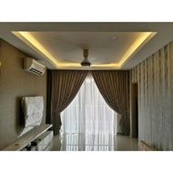 Blackout curtain height 290cm