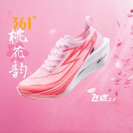 361 Degrees Flame 3.5 Professional Marathon Running Shoes Full Palm Carbon Plate Racing PB Shock Abs