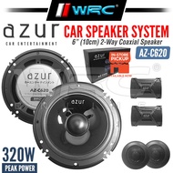 AZUR AZ-C620 6" (16cm) 2-Way Component Car Speaker