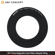 K&F Concept Magnetic Lens Filter Increasing Ring 49-77mm 52-77mm 55-77mm 58-77mm 62-77mm 67-77mm 72-