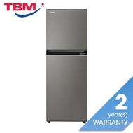 [Klang Valley Delivery Only] Toshiba GR-RT300WE-PMY(DS) 2 Doors Fridge Inverter G270L Dark Silver