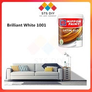 5L Nippon Satin Glo - 1001 Brilliant White