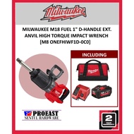 MILWAUKEE M18 ONEFHIWF1D-0C0 FUEL 1" D-Handle Ext. Anvil High Torque Impact Wrench Set [BARE TOOL / ADD ON SET]