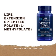 LIFE EXTENSION OPTIMIZED FOLATE (L-METHYFOLATE)