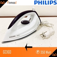 PHILIPS ELECTRIC IRON GC-160 AFFINIA DRY IRON NON-STICK CLOTHES SCRUB OFFICIAL 2 YEAR WARRANTY