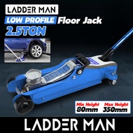 LADDERMAN 2.5 Ton Low Profile Hydraulic Floor Jack Heavy Duty Jet Kereta Car Jack Garage Jack Kereta