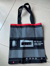 Canon 鏡頭 tote bag