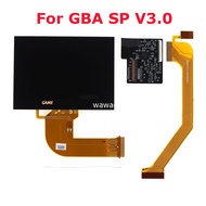 For Nintend GBA SP V3.0 Highlight IPS LCD Screen for GBA SP Game Console 5-level Brightness Adjustab