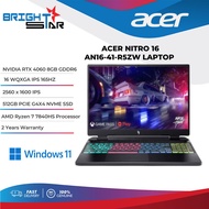 ACER Gaming Laptop Nitro 16 R5ZW (16“ IPS 165Hz | Ryzen 7 7840HS |16GB DDR5|512GB SSD|NVIDIA GeForce RTX 4060|Win11)