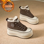 Women Winter Boots Shoes Plus New Style 2025 Cotton Upper Platform Shoes Thick Snow fashion High-Sol