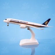 Singapore Airlines Aircraft Model A350 Registration Number 9V-SHF Airplane Model