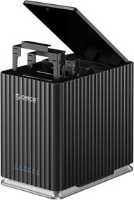 ORICO 5-Bay Hard Drive Docking Station 5Gbps Type-C to SATA External Hard Drive Enclosure 3.5/2.5 in
