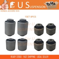 1SET 8PIECES  HONDA ACCORD SM4 (1998 - 2002)/ HONDA ACCORD SV4 (1994 - 1997) -FRONT LOWER /UPPER ARM
