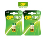 GP Super Alkaline 2s E96 AAAA Battery (Bundle of 2 Ideal for: Stylus Pen/Medical Devices/Headlamps)